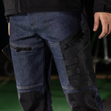 Pantaloni salopeta talie Holster Stretch Denim Jeans KX3