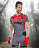 Pantaloni salopeta cu pieptar Cool Trend