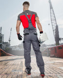 Pantaloni salopeta cu pieptar Cool Trend