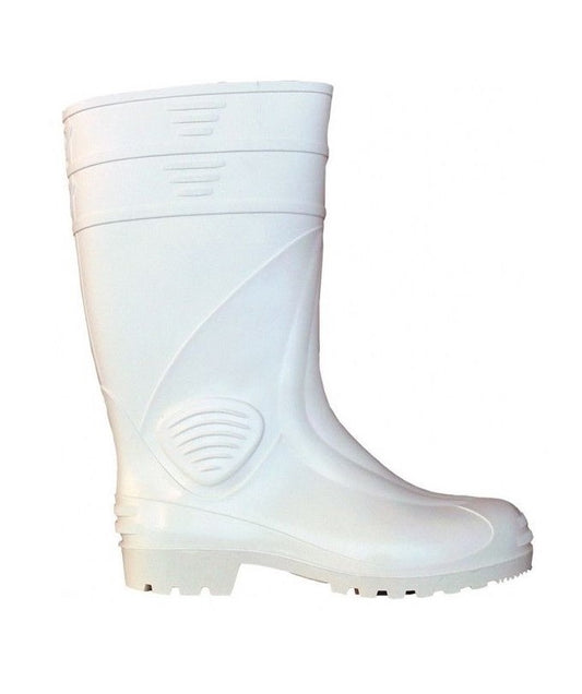 Cizme albe alimentare PVC