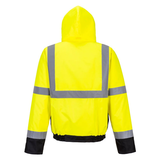 S363 - Jacheta iarna reflectorizanta Value Bomber Hi-Vis