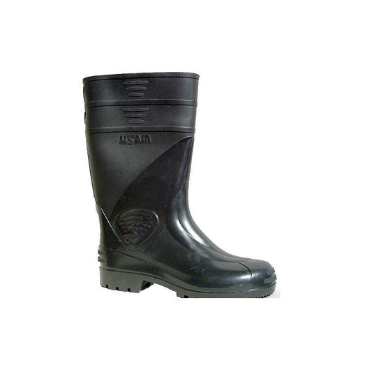 Cizme negre apa noroi PVC